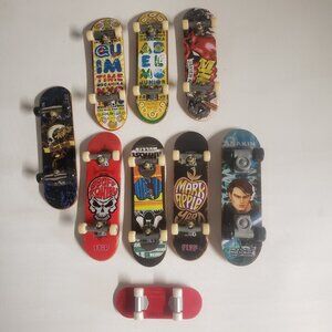 Finger Board Mini Skateboard Lot of 9 Tech Deck McDonalds others